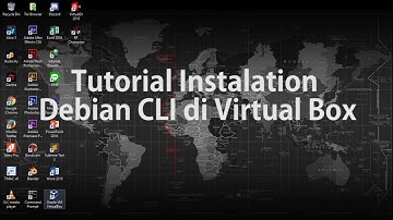 Tutorial Instalasi Debian CLI di Virtual Box