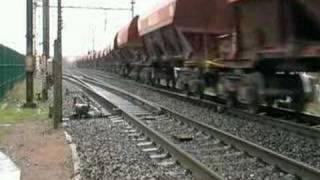 Bb 75027 Et Rame De Trémies Vides