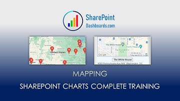 SharePoint Charts Complete Training - Mapping (Part 15)