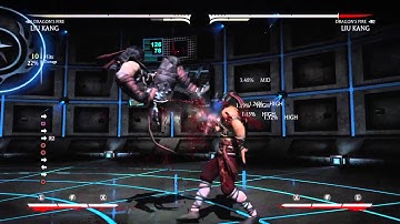 Mortal Kombat X: Liu Kang Pressure Example