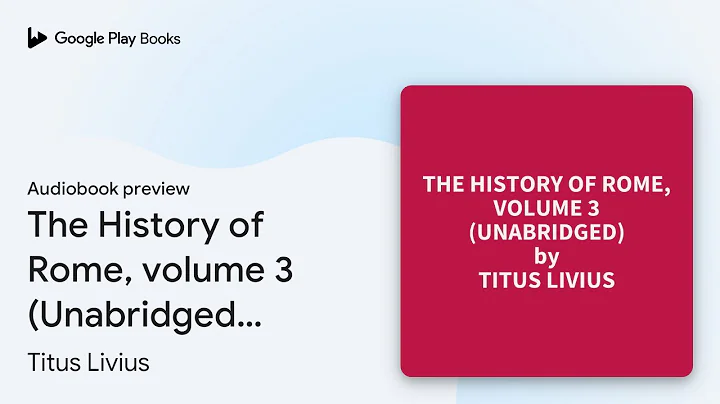 The History of Rome, volume 3 (Unabridged):… by Titus Livius · Audiobook preview