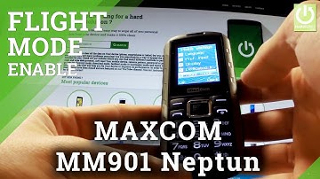 Flight Mode MAXCOM MM901 Neptun - Airplane Mode Tutorial