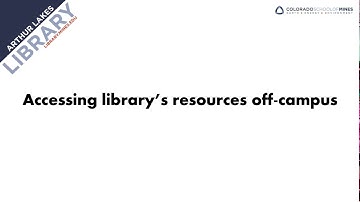 Accessing library