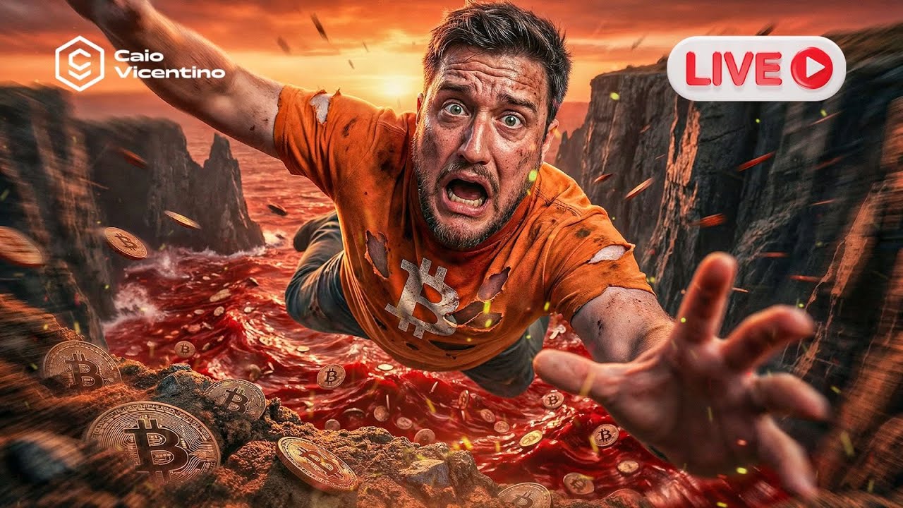 LIVE EXTRAORDINÁRIA -- BITCOIN AFUNDANDO OS 60K -- 05/02/2026