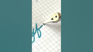 #calligraphy with a #glasspen and a #monoline nib ~ wayfarer from #wearingeul ! #fountainpenink