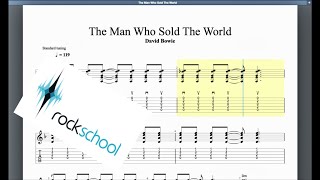 The Man Who Sold The World Rockschool Grade 3 Acoustic Guitar Resimi