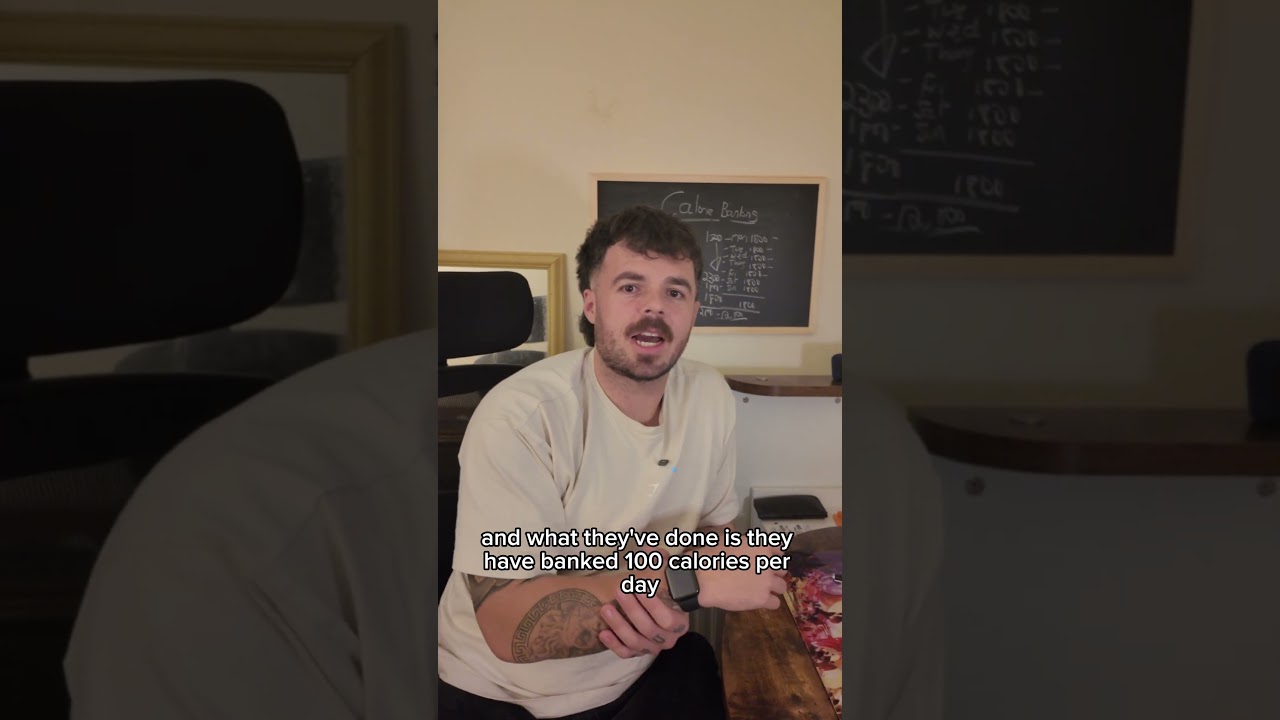 What is calorie banking? 