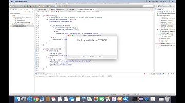 Recreating the Twenty Questions Game in Java with a Swing UI