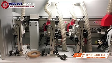 Máy Dán Cạnh Full Chức Năng - Máy Dán Cạnh Thằng Nghiêng Giá Rẻ - COMBINE 12