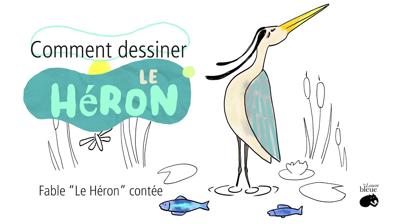 Dessin facile et lecture de la fable 