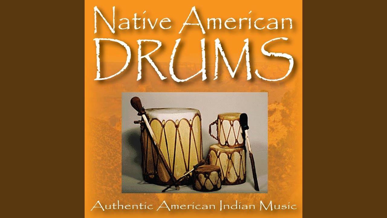 Energetic Native American Pow Wow Drumming Youtube