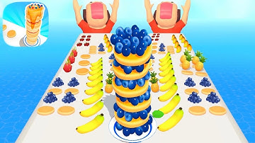 PANCAKE RUN All LEVELS GAMEPLAY Walkthrough Android, iOS NEW UPDATE