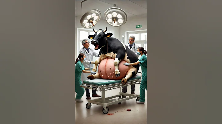 Rescue pregnant cow by doctors #humanity #cow #cowlover #animals #shortsfeed #doctor #emotional #ai