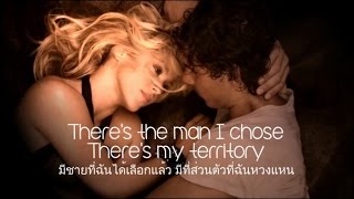เพลงสากลแปลไทย #107# Underneath Your Clothes - SHAKIRA (Lyrics&Thaisub) ♪♫♫ ♥ chords