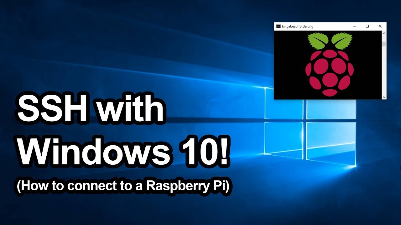 Use SSH on Windows to control your Raspberry Pi! YouTube