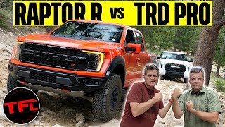Ford Raptor R vs Toyota Tundra TRD Pro Showdown: Is the Raptor Really Worth $40K More