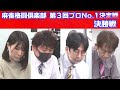 【麻雀】麻雀格闘倶楽部 第３回プロNo.1決定戦~決勝戦~