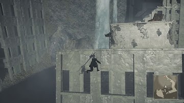 NieR: Automata - How to Get to the Building with the Type 3 Lance