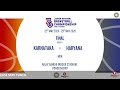 KARNATAKA VS HARYANA | MEN | FINAL | 76TH JUNIOR NATIONAL BASKETBALL CHAMPIONSHIP | COURT 1