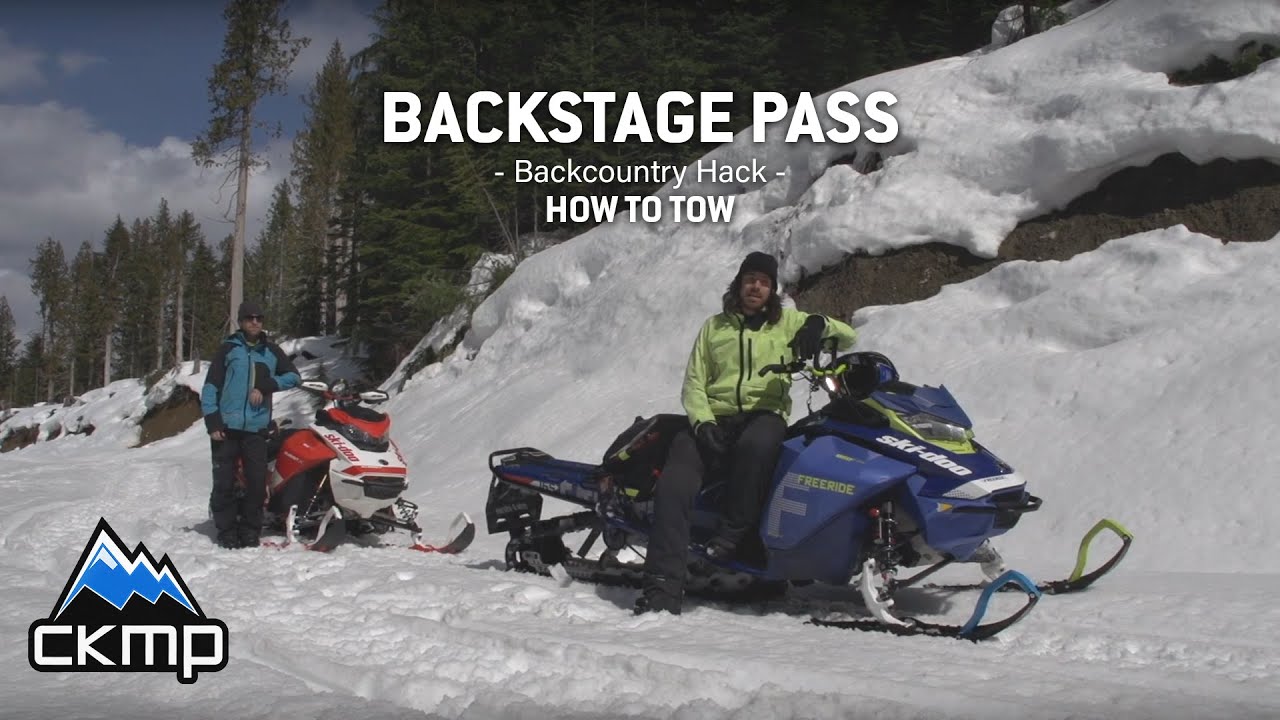 Лайфхаки для походов по пересеченной местности - Как буксировать