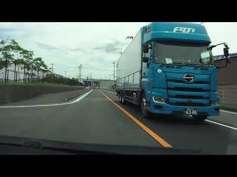 4K　愛媛県四国中央市・三島と土居の海沿いなどをいろいろ走行　等速　2024年6月撮影