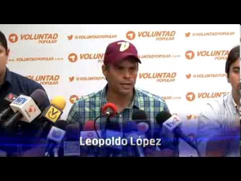Leopoldo López: Maduro es un saqueador