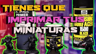 ¿Cómo Aplicar PRIMER a tus MINIATURAS de WARHAMMER?