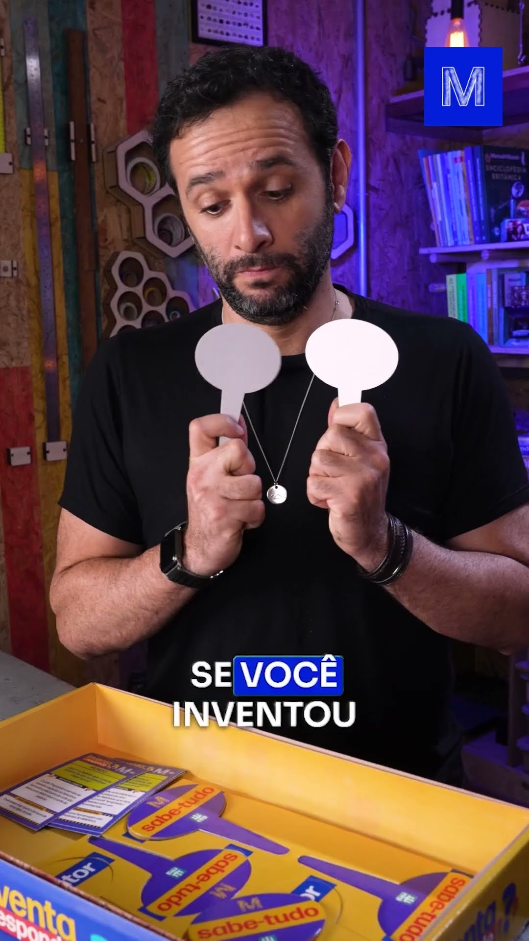 NOVO JOGO do MANUAL: INVENTA ou RESPONDE!