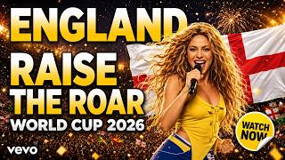 RAISE THE ROAR - ENGLAND | Shakira – World Cup 2026 Anthem ⚽
