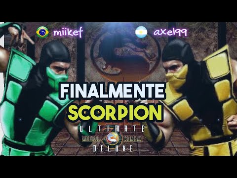 Scorpion botando o jogo - FT5 miikef x axel99 - umk3