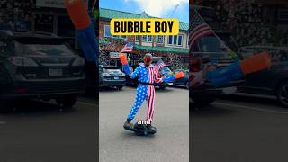 Bubble Boy Took Over the 4th of July Parade 🇺🇸🫧