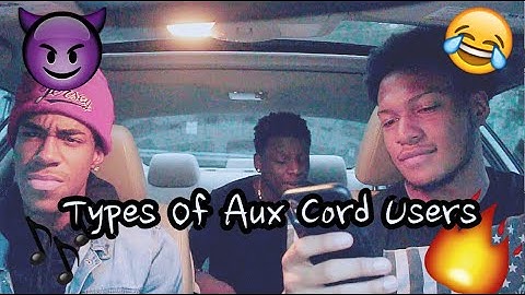 Types Of Aux Cord Users