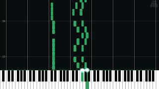 Dr. Wily Stage 1 - Mega Man - Intermediate Piano Tutorial