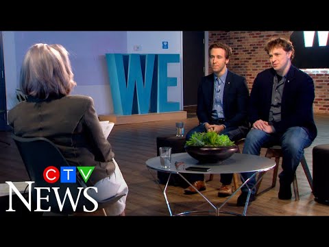 Watch Lisa LaFlamme's full interview with the Kielburger brothers
