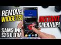 Remove Widgets From the Samsung Galaxy S26 Ultra Home Screen