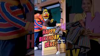 Happy Birthday Bert sesameplace45 45yearsoffurryfun