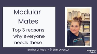 Top 3 reasons everyone needs Tupperware Modular Mates!