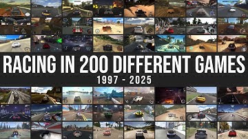 This Is What 200 Racing Games Looks Like!! 1997 - 2025