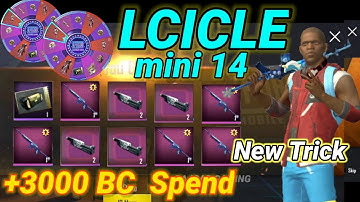 lcicle mini 14 New Create Opening New Glich Mini 14 in 40 BC #lciclemini14 #pubglite #createopening
