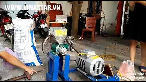 Máy nổ bỏng hạt ngũ cốc  7 pec đầu nổ trung quốc, máy nổ bỏng gạo 1 pha 3,5KW