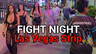 FIGHT NIGHT LAS VEGAS - Strip Walk after Crawford VS Alvarez Fight - Sat Sept 13th 2025