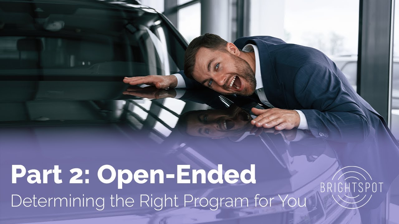 Determining the Right Program for You - Part 2 - Open-Ended Programs ...