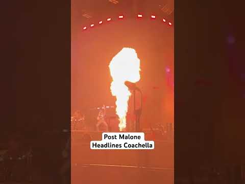 Post Malone Performs “Wrong Ones” During Coachella | Billboard #Shorts