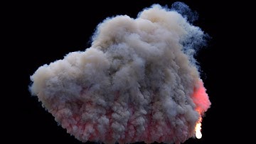 C4D Pyro - Fuel Ignition, Fuel Advection