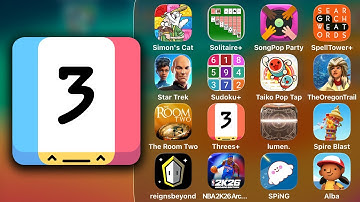 Threes+ - The original number slider - iOS/iPadOS Gameplay Review (Apple Arcade)