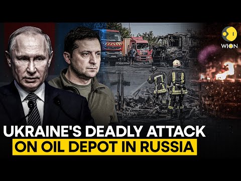 Russia-Ukraine war: Oil depot in Russia's Rostov on fire after Ukraine drone attack | WION Originals