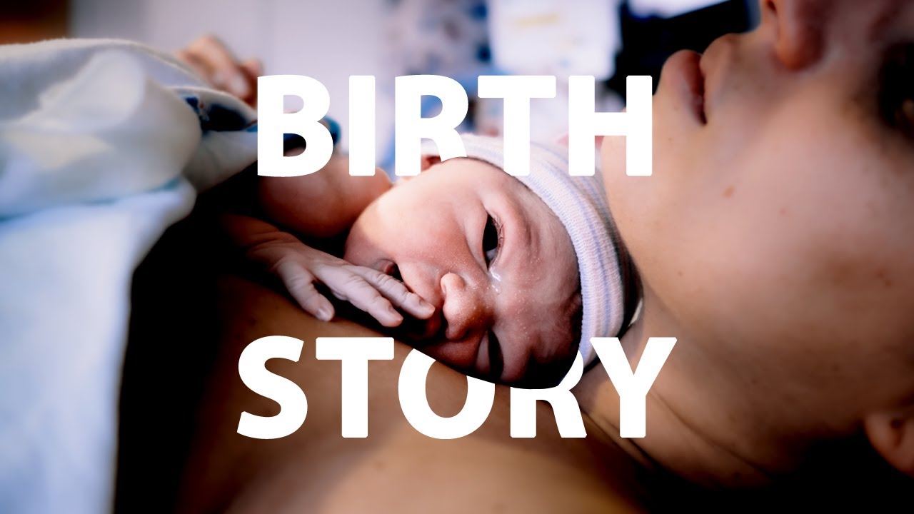 MY POSITIVE UNMEDICATED HOSPITAL BIRTH STORY | Labor & Delivery of Our