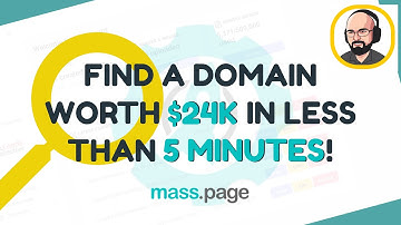 Domain Investor Reveals His Tricks to Find Great .COM Domain Names in Minutes!