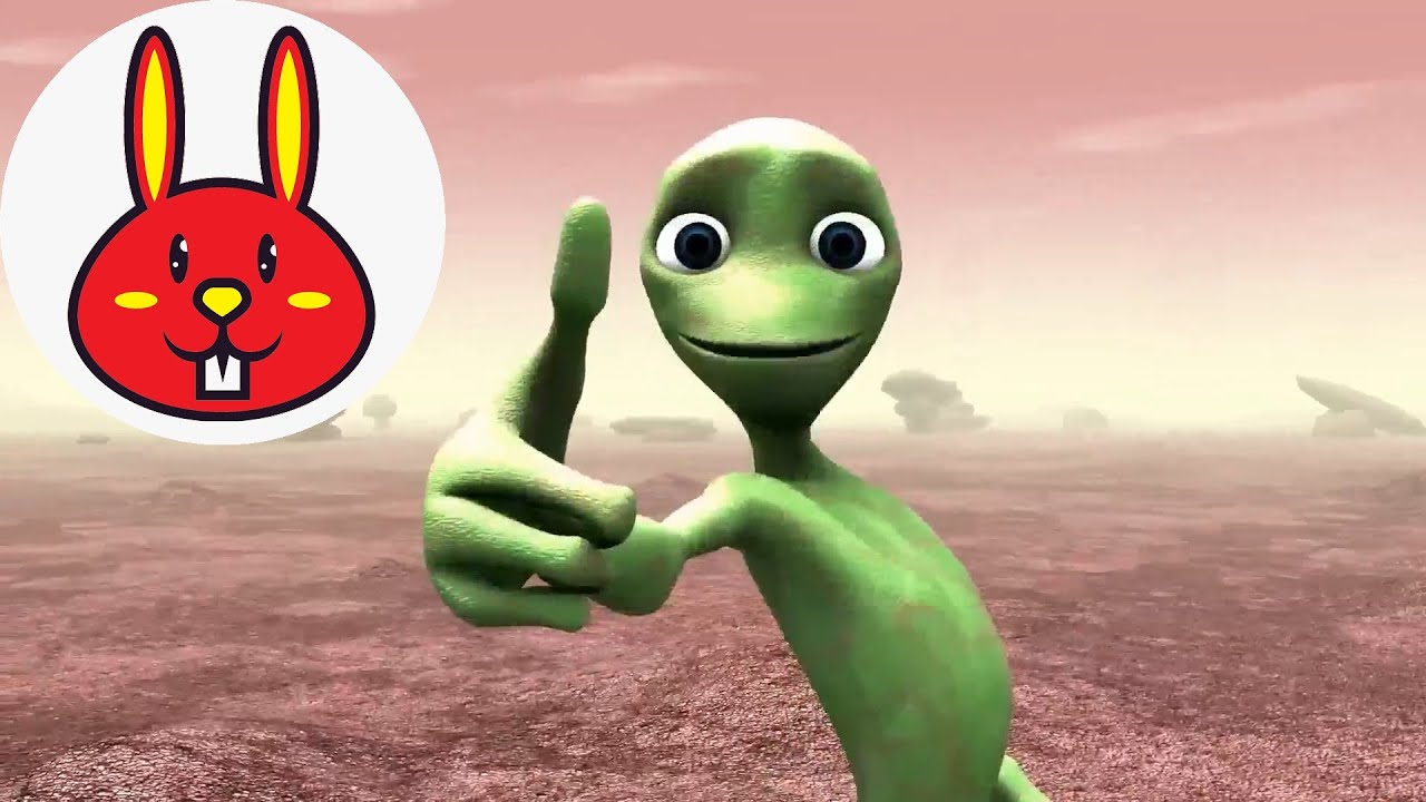 Táncoló űrlény, vicces zene vicces paródia PirosNyúl, Vicces újévi köszöntő 2025, szilveszteri zenék