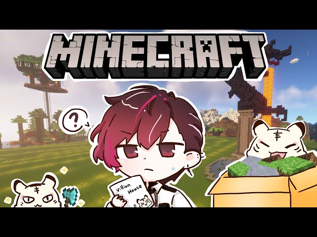 【Minecraft】 Building a Ver-y Nice Villion House【NIJISANJI EN | Ver Vermillion】のサムネイル